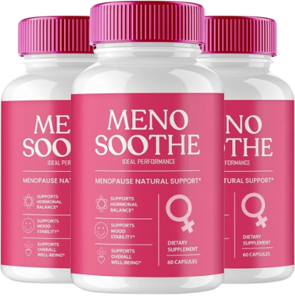 MenoSoothe Natural Menopause Relief Supplement